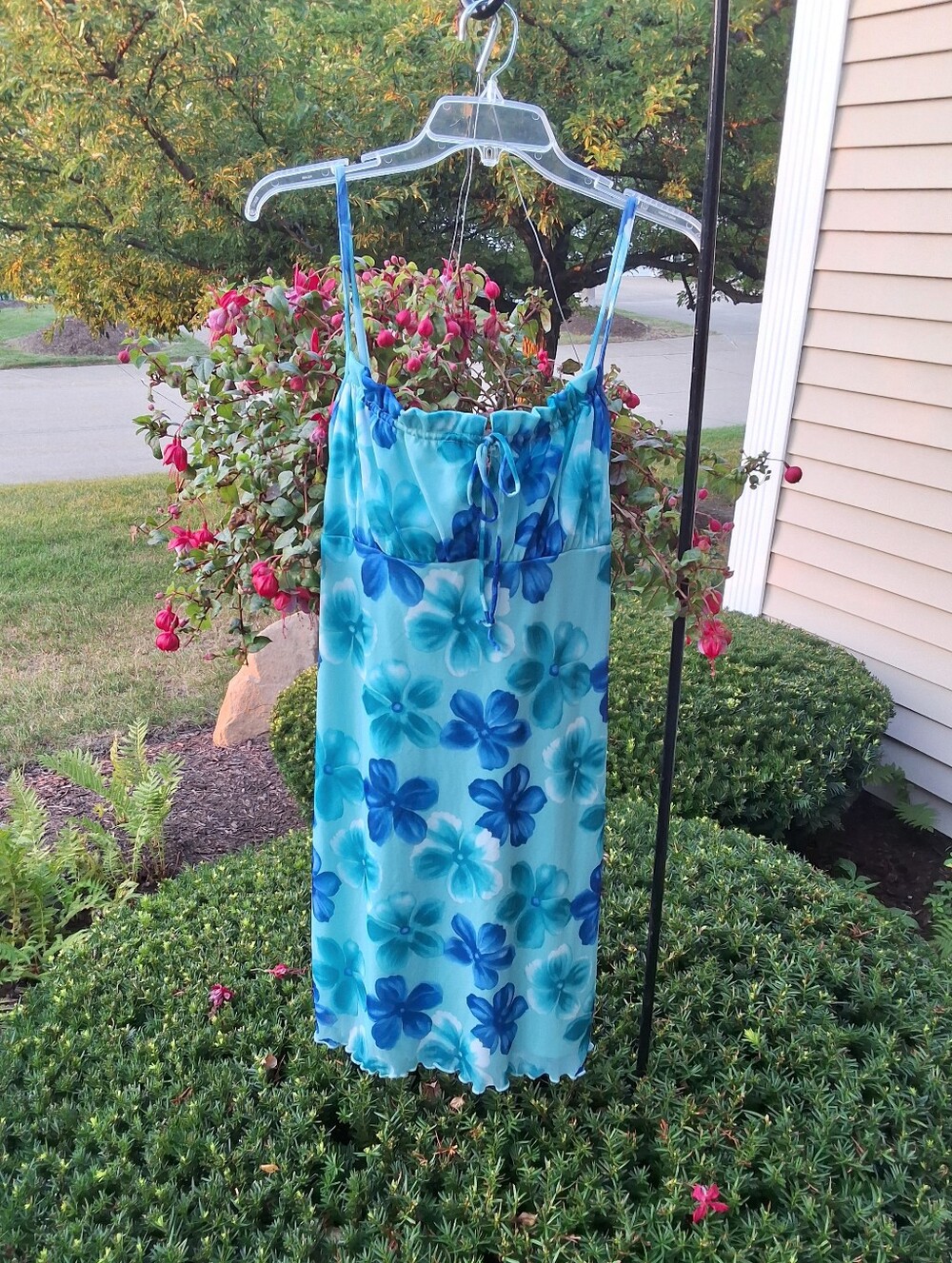 Vintage Xhiliaration Floral Grunge Dress